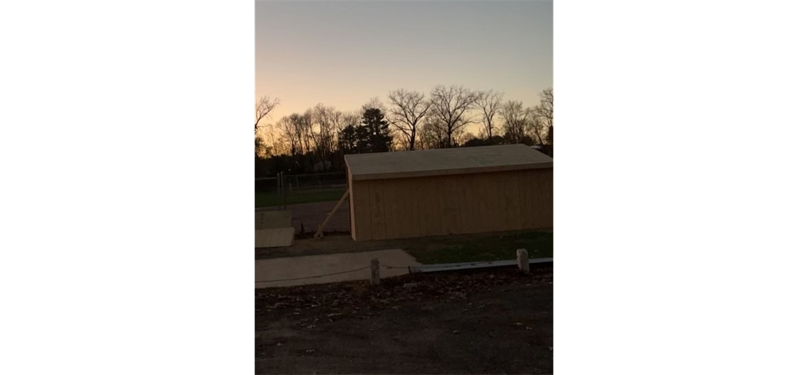 Borgatti Park dugout construction